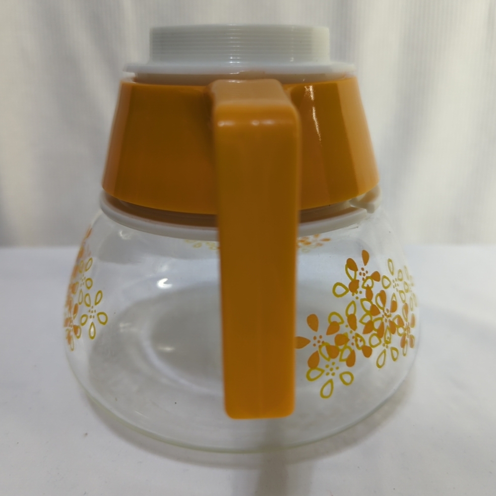 Vintage Japanese Sasaki Golden flowers coffee pot - Picture 6 of 9